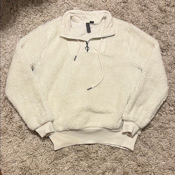 Sweaty Betty Tops - Sweaty Betty Sherpa Quarter-Zip Pullover